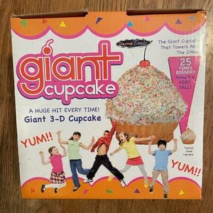 Giant cupcake silicone mold